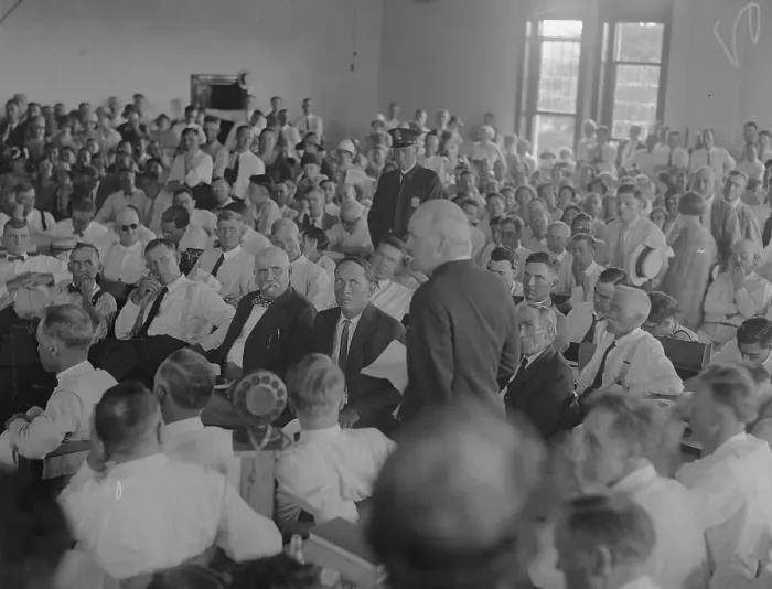 Framed Print : Dudley Field Malone Addressing Court Framed Print : Dudley Field Malone Addressing Court