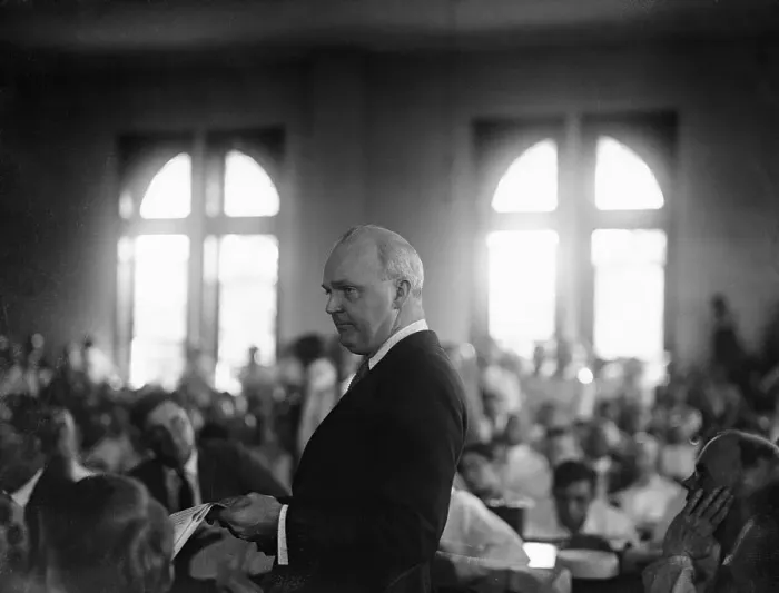 Framed Print : Dudley Field Malone Outlining Scopes Trial Framed Print : Dudley Field Malone Outlining Scopes Trial