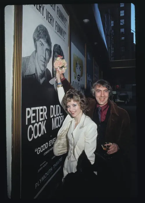 Framed Print : Dudley Moore and Judy Huxtable Framed Print : Dudley Moore and Judy Huxtable