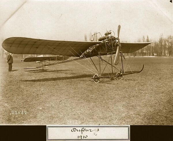 Dufour. March 1910: A monoplane design. Aeroplane Album - Vol 3 Page 69 