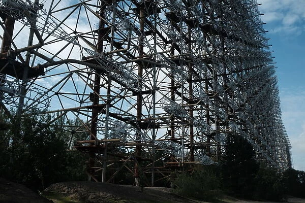 Duga-1 radar system, in the Chernobyl exclusion zone