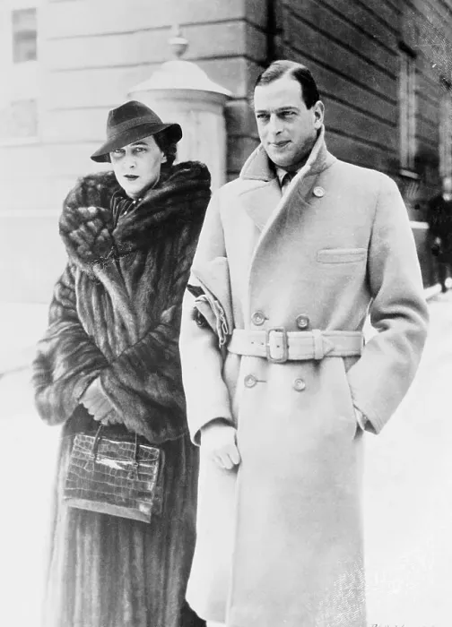 Framed Print : Duke and Duchess of Kent Walking Together Framed Print : Duke and Duchess of Kent Walking Together