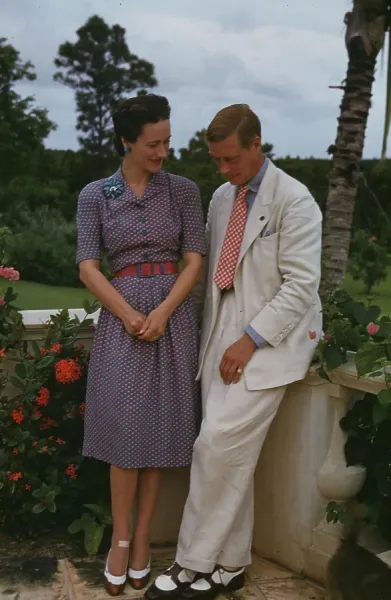 Duke and Duchess of Windsor Nassau Print circa 1940. Art Prints