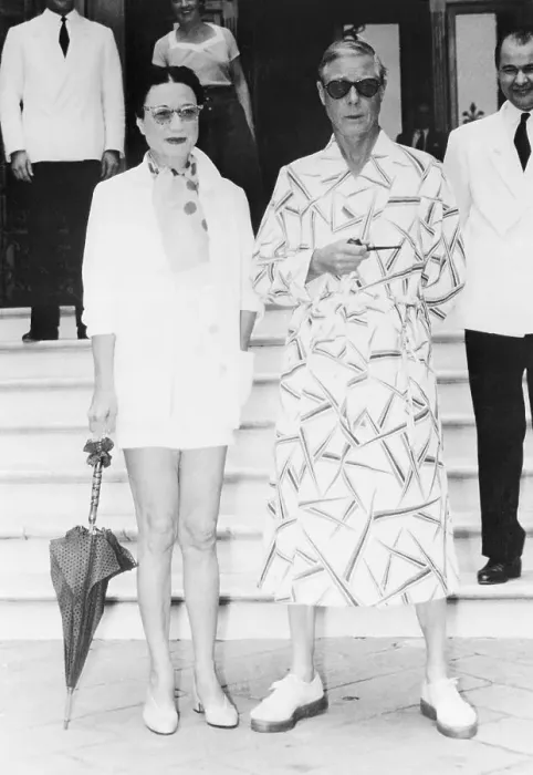 Framed Print : Duke and Duchess of Windsor Vacationing in Italy Framed Print : Duke and Duchess of Windsor Vacationing in Italy