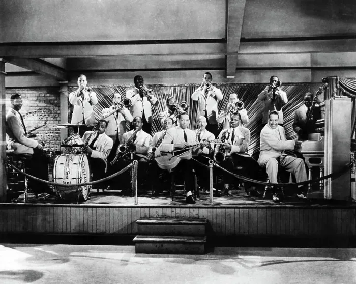 Framed Print : Duke Ellington and Band Framed Print : Duke Ellington and Band