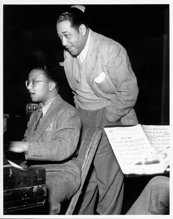 Framed Print : Duke Ellington & Billy Strayhorn