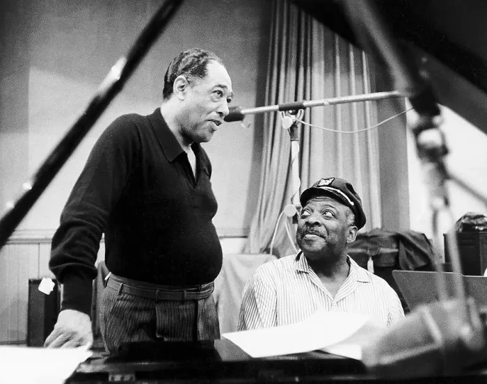 Framed Print : Duke Ellington And Count Basie Framed Print : Duke Ellington And Count Basie
