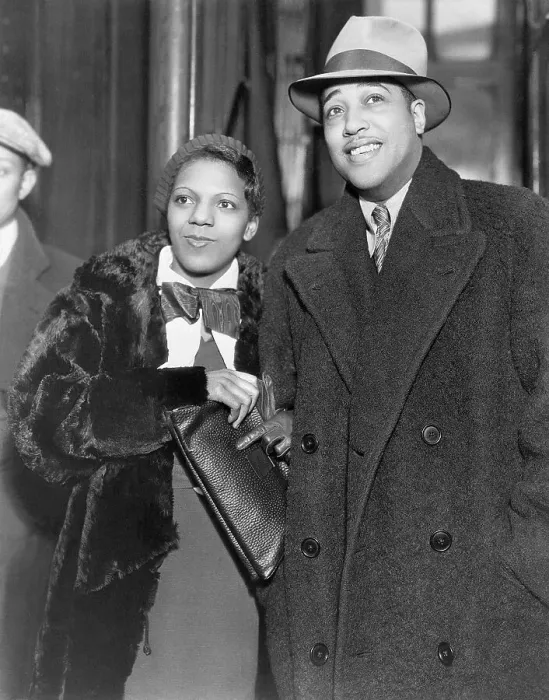Framed Print : Duke Ellington and Ivy Anderson Framed Print : Duke Ellington and Ivy Anderson