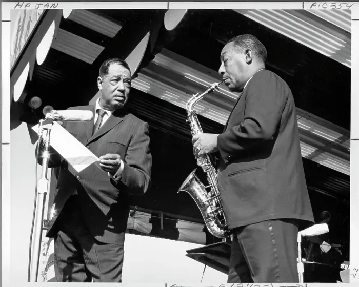 Framed Print : Duke Ellington & Johnny Hodges Framed Print : Duke Ellington & Johnny Hodges