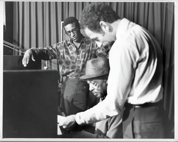 Framed Print : Duke Ellington & Max Roach Framed Print : Duke Ellington & Max Roach