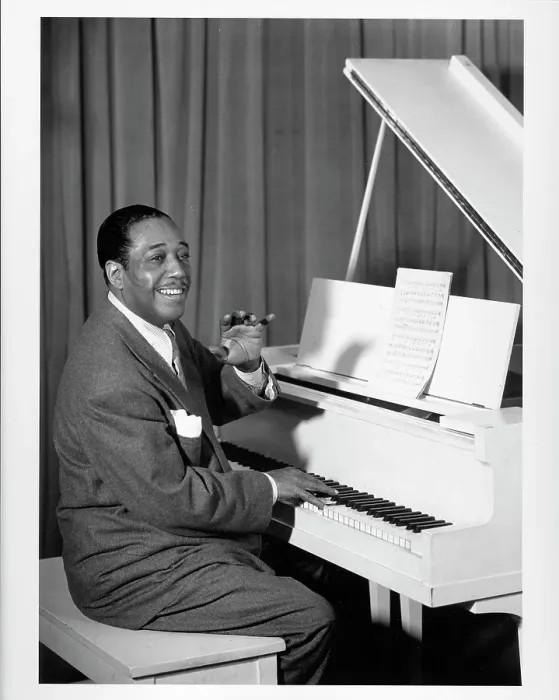 Framed Print : Duke Ellington Performing Framed Print : Duke Ellington Performing