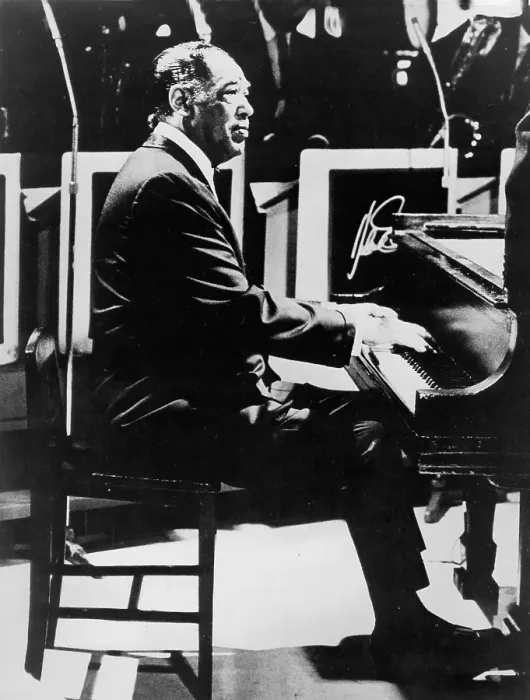 Framed Print : Duke Ellington Performing Framed Print : Duke Ellington Performing
