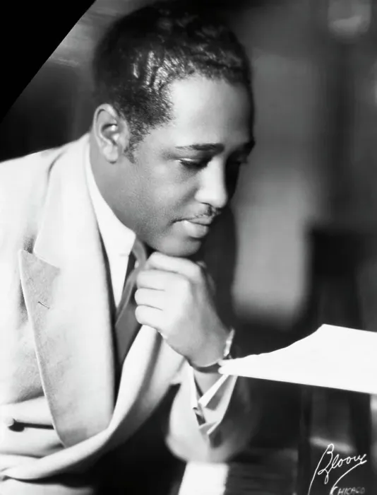 Framed Print : Duke Ellington at the Piano Framed Print : Duke Ellington at the Piano