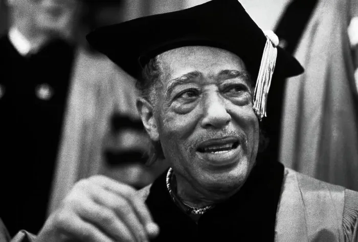Framed Print : Duke Ellington Receiving an Honorary Degree