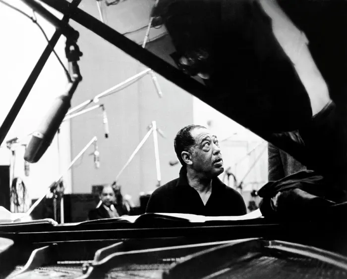 Framed Print : Duke Ellington In The Studio Framed Print : Duke Ellington In The Studio