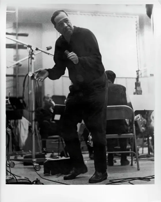 Framed Print : Duke Ellington In The Studio Framed Print : Duke Ellington In The Studio