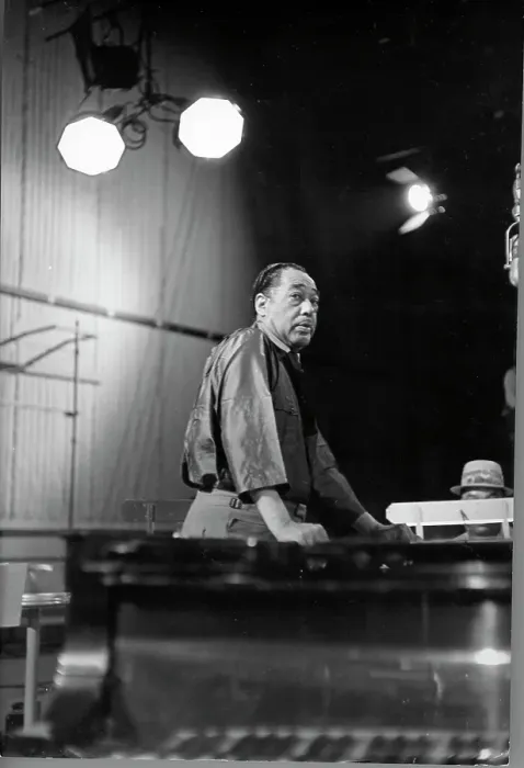 Framed Print : Duke Ellington In The Studio