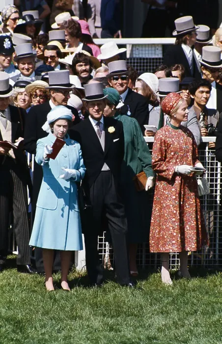 Framed Print : Duke of Norfolk Escorting Queen Elizabeth to Royal Box at Ascot Framed Print : Duke of Norfolk Escorting Queen Elizabeth to Royal Box at Ascot