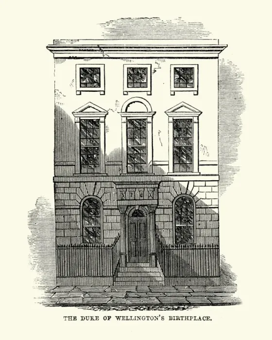Framed Print : Duke of Wellington birthplace, Dublin, Ireland Framed Print : Duke of Wellington birthplace, Dublin, Ireland