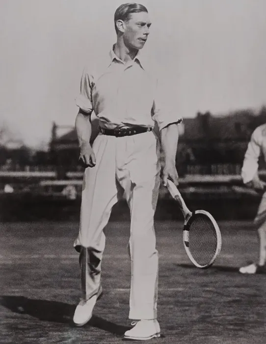 Framed Print : Duke of York During Tennis Game Framed Print : Duke of York During Tennis Game