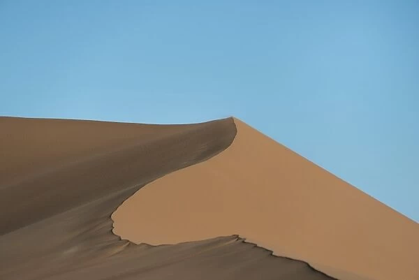 Dune landscape, Sossusvlei, Namib Naukluft Park, Namibia
