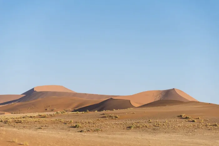 Framed Print : Dunes, Sossusvlei, Namib-Naukluft Park, Namibia
