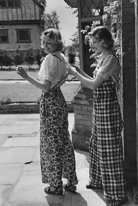 Framed Print : Dungaree Fashions