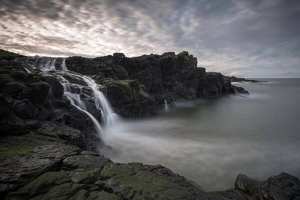 Dunseverick Falls in Northern Ireland