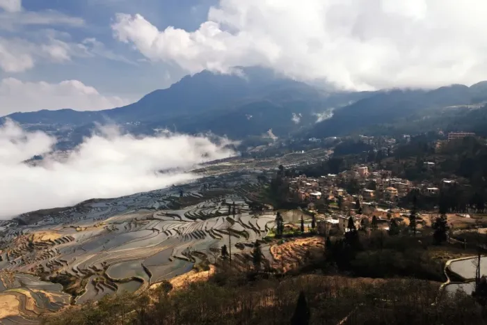 Framed Print : Duoyishu scenic area