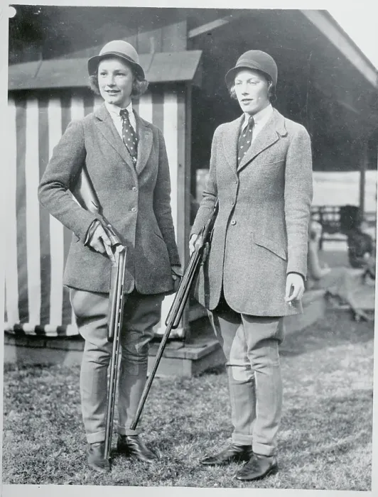 Framed Print : Dupont Women Standing with Rifles Framed Print : Dupont Women Standing with Rifles