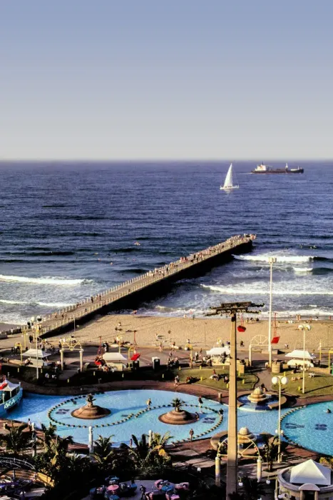 Framed Print : The Durban Beachfront Framed Print : The Durban Beachfront