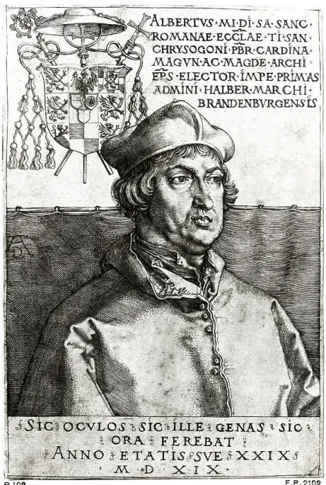 Framed Print : Durer Portrait Of Albert Of Brandenburg Framed Print : Durer Portrait Of Albert Of Brandenburg