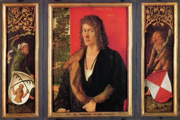 Framed Print : Durer's Portrait Of Oswald Krell