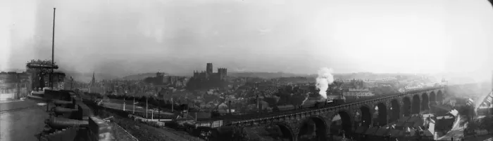 Framed Print : Durham Viaduct View