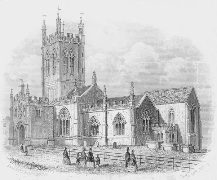 Framed Print : Dursley Church Framed Print : Dursley Church