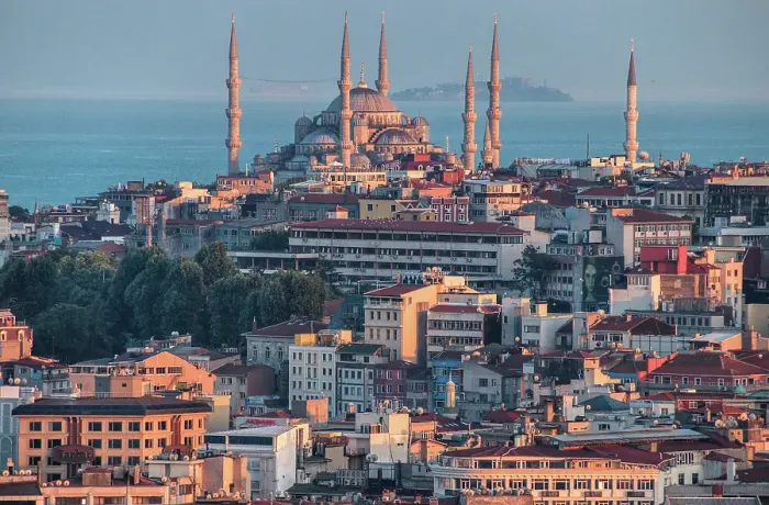 Framed Print : Dusk Light Over Blue Mosque, Sultanahmet, Istanbul, Turkey Framed Print : Dusk Light Over Blue Mosque, Sultanahmet, Istanbul, Turkey