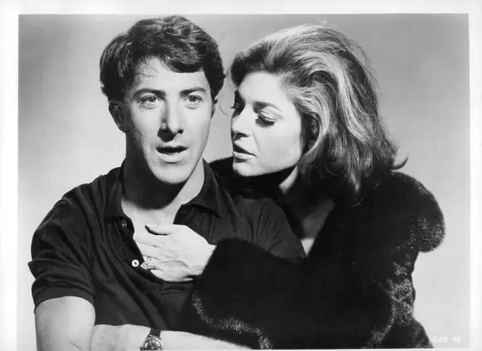 Framed Print : Dustin Hoffman And Anne Bancroft In The Graduate Framed Print : Dustin Hoffman And Anne Bancroft In The Graduate