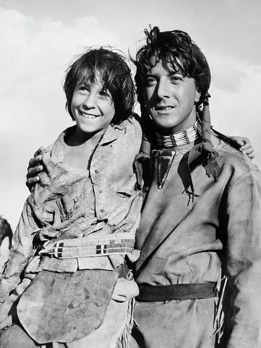 Framed Print : Dustin Hoffman and Child Look-Alike Framed Print : Dustin Hoffman and Child Look-Alike