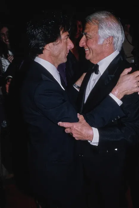 Framed Print : Dustin Hoffman & Harry Hoffman Framed Print : Dustin Hoffman & Harry Hoffman