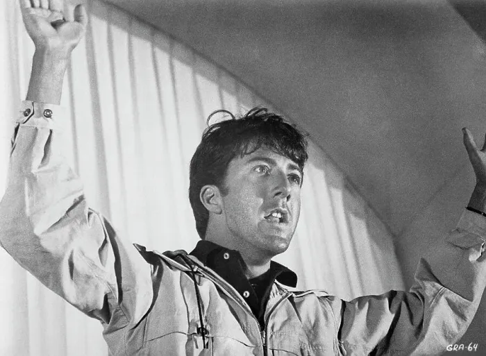 Framed Print : Dustin Hoffman In Movie Scene