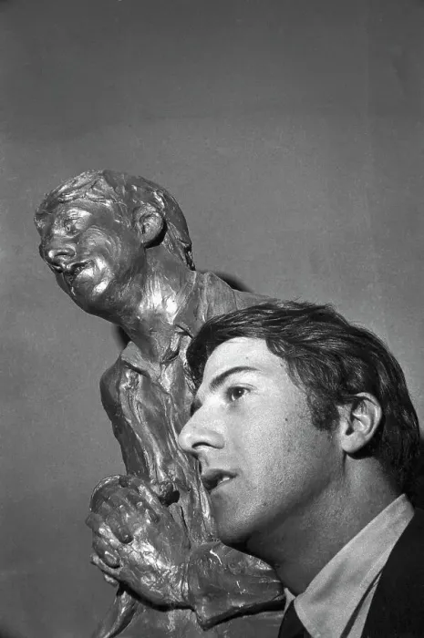 Framed Print : Dustin Hoffman Taking Stock Framed Print : Dustin Hoffman Taking Stock