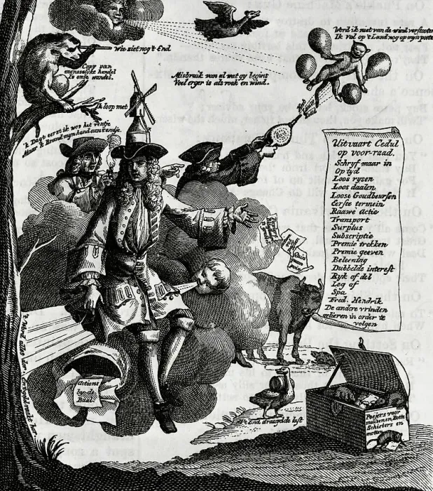 Framed Print : Dutch Satirical Cartoon Framed Print : Dutch Satirical Cartoon