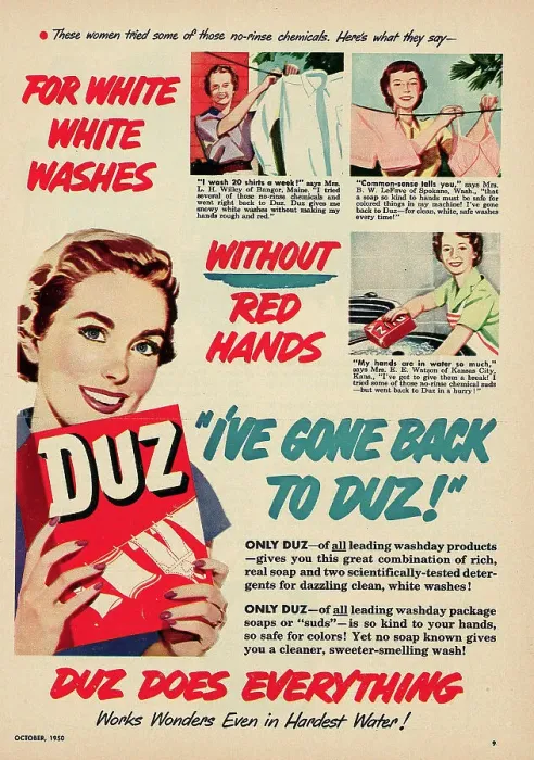 Framed Print : Duz Laundry Detergent Advertisement Framed Print : Duz Laundry Detergent Advertisement