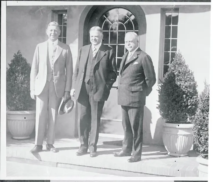 Framed Print : Dwight Davis With Colleagues