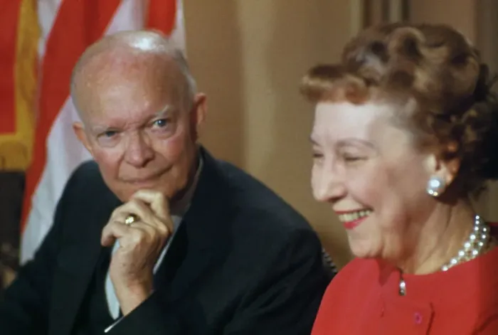Framed Print : Dwight And Mamie Eisenhower Framed Print : Dwight And Mamie Eisenhower