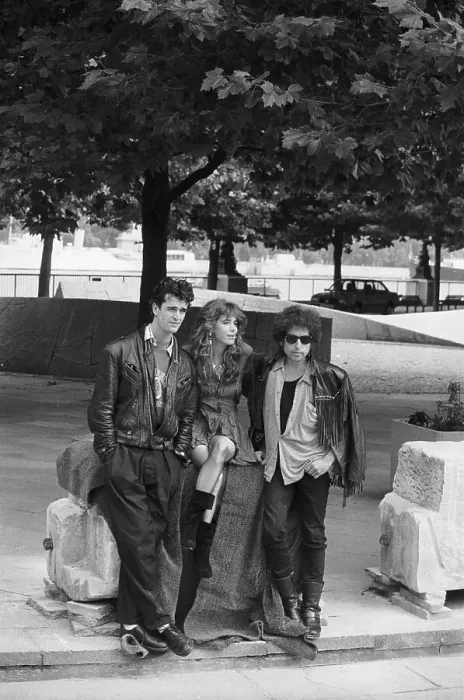 Framed Print : Dylan and Movie Co-Stars Framed Print : Dylan and Movie Co-Stars