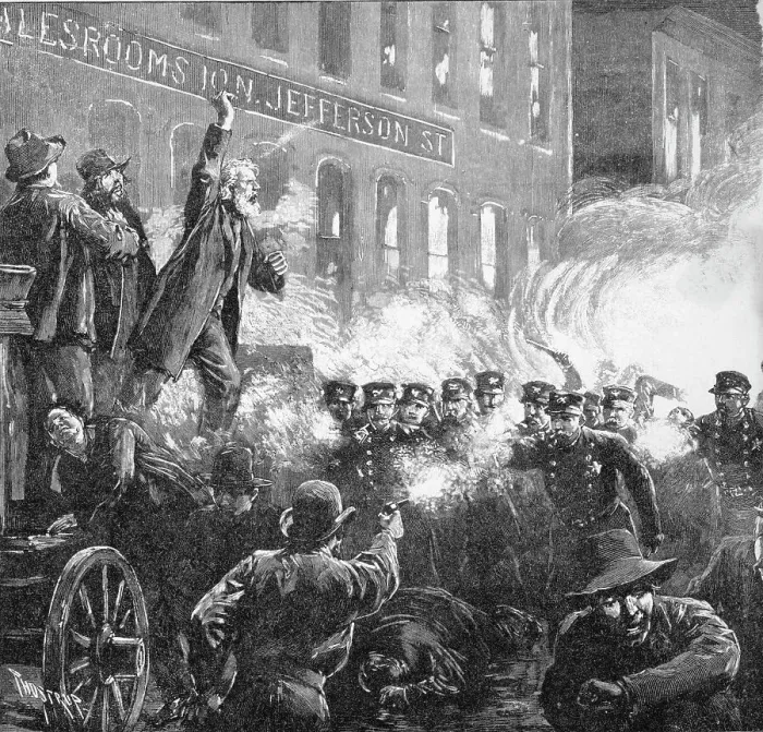 Framed Print : Dynamite Bomb Exploding Among The Police