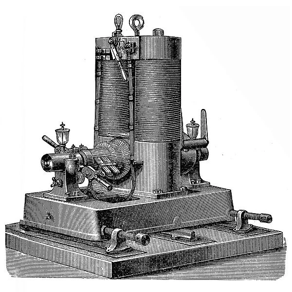 Dynamo machine, Edison-Hopkinson, 1883