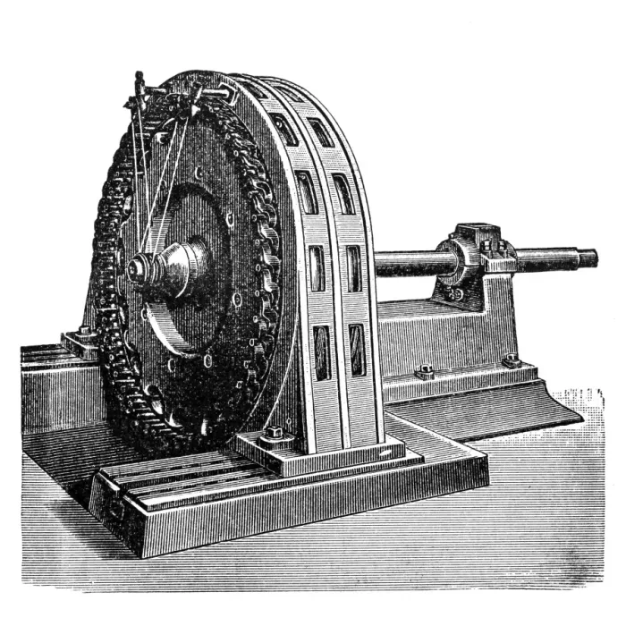 Framed Print : Dynamo machine, OERLIKON Framed Print : Dynamo machine, OERLIKON