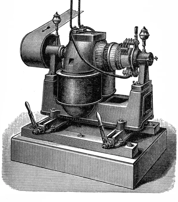 Framed Print : Dynamo machine, Siemens model H Framed Print : Dynamo machine, Siemens model H